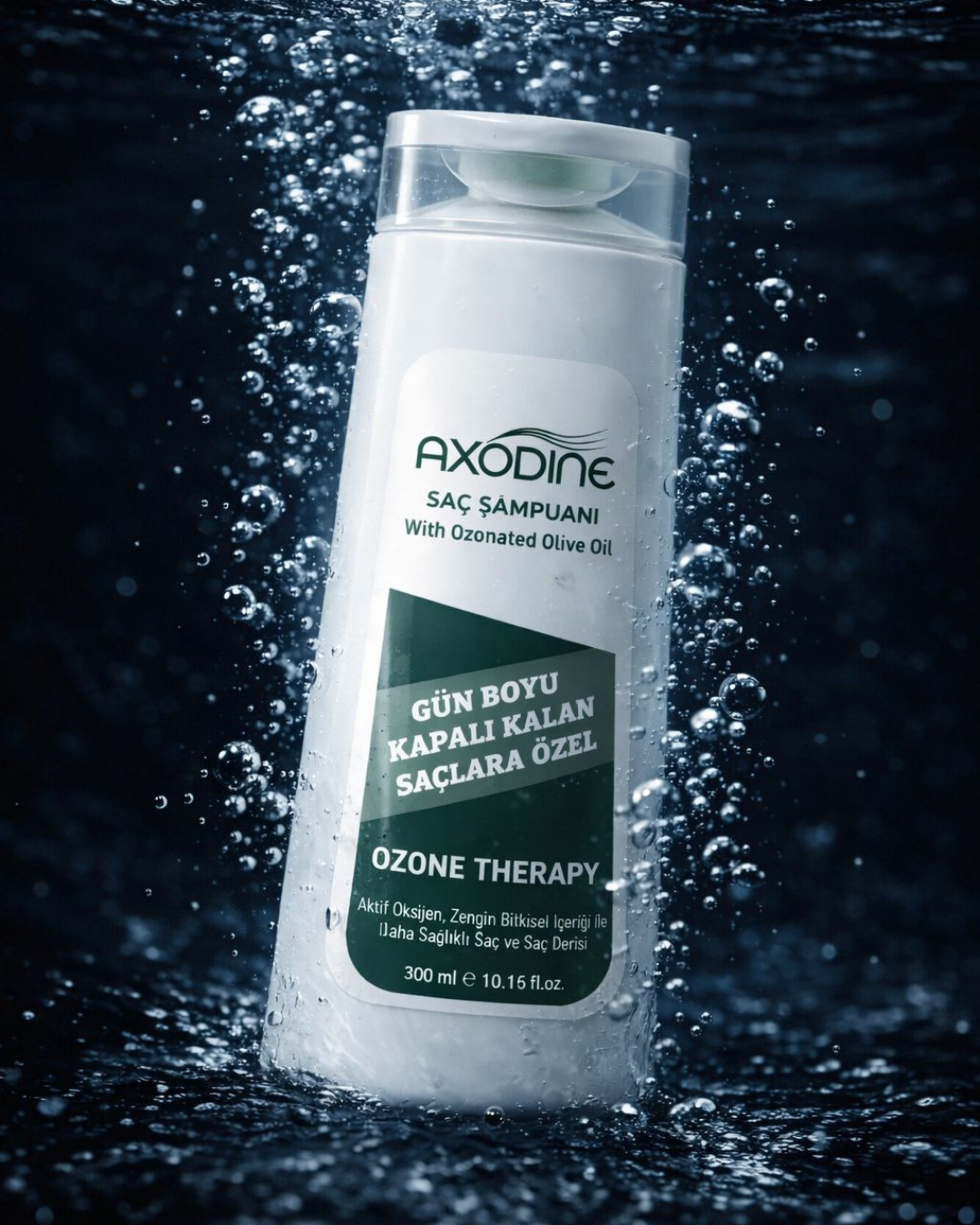 Gün Boyu Kapalı Kalan Saçlara Özel Ozon Terapi Şampuan 300 ML