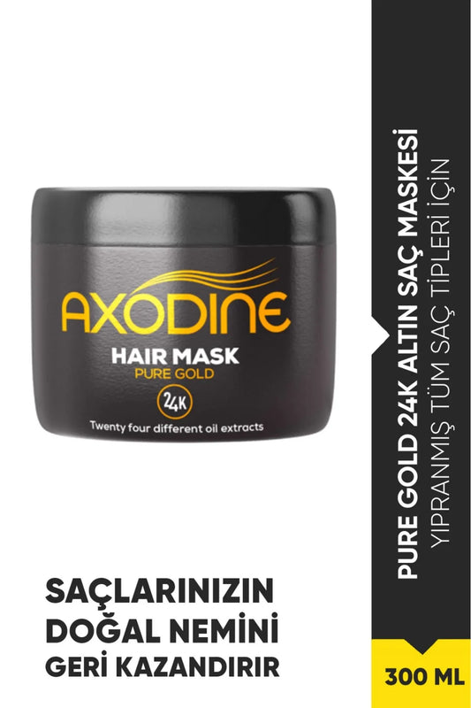 Yıpranmış Tüm Saçlar İçin Onarıcı Altın Maske 300 ml