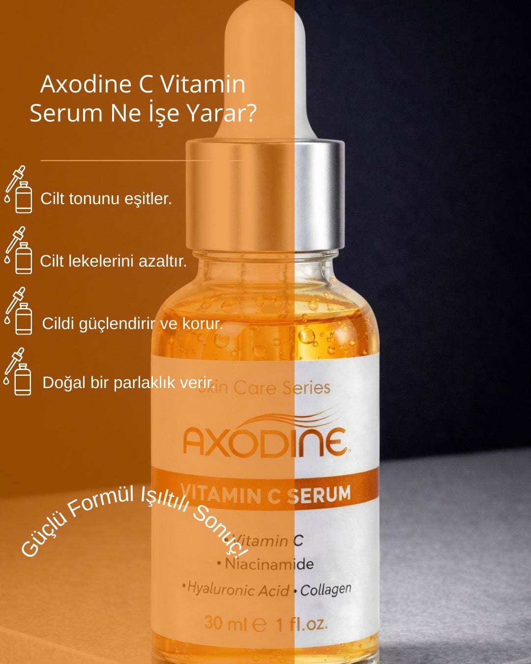 C Vitamini Aydınlatıcı Ve Ton Eşitleyici Bakım Serumu 30 ml