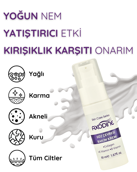 Kırışıklık Karşıtı Botox Etkili Dolgunlaştırıcı Yaşlanma Karşıtı Göz Çevresi Bakım Kremi 50 ml