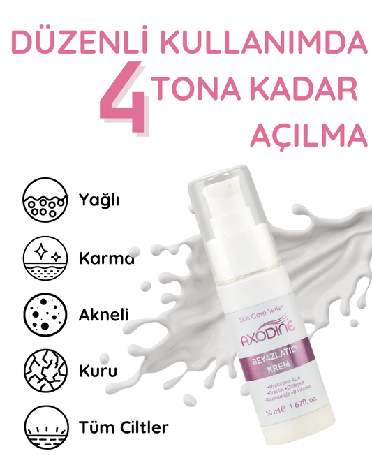 Leke Karşıtı Ton Eşitleyici Cilt Beyazlatıcı Bakım Kremi 50 ml